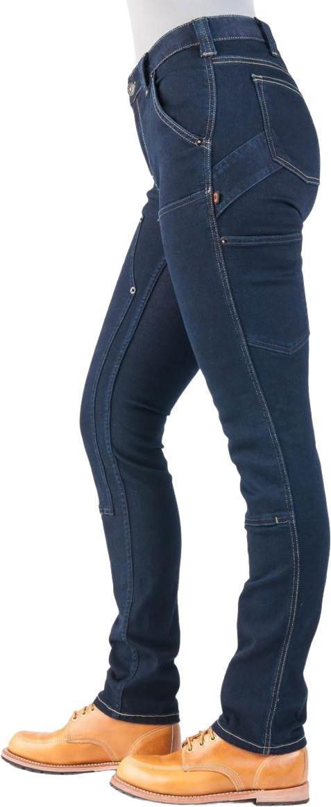 Maven Slim Pants, Denim, 30" Inseam - Womens - Powerflex Indigo Denim 4