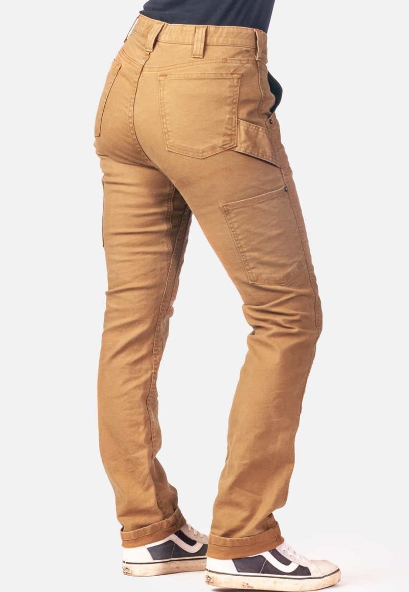 Maven X Pants, Canvas, 30" Inseam - Womens - Saddle Brown Canvas 2