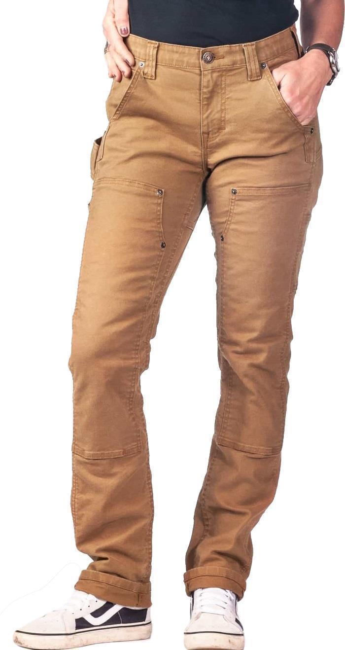 Maven X Pants, Canvas, 32" Inseam - Womens - Saddle Brown Canvas 1
