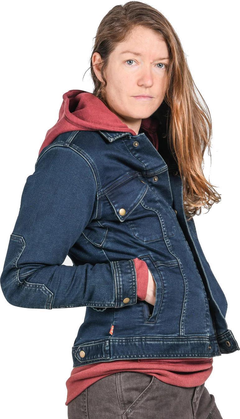 Thermal Trucker - Womens - Indigo Denim 3