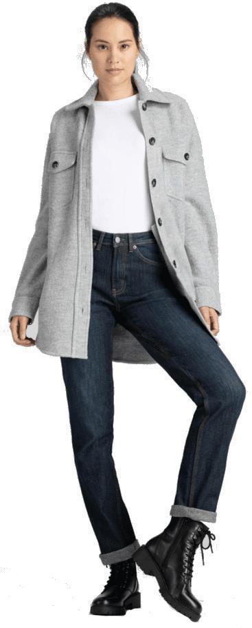 Fireside Denim Slim & Straight Jeans, 32" Inseam - Womens - Dark Stone 2