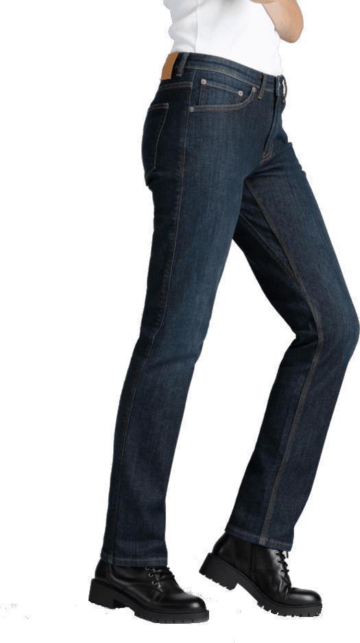 Fireside Denim Slim & Straight Jeans, 32" Inseam - Womens - Dark Stone 4