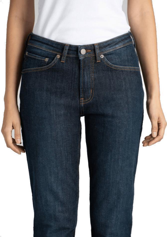 Fireside Denim Slim & Straight Jeans, 32" Inseam - Womens - Dark Stone 5