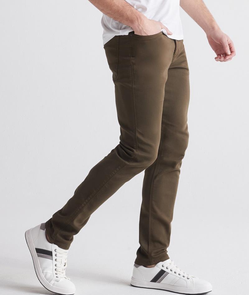 No Sweat Pants Slim, 32" Inseam - Mens - Army Green 2