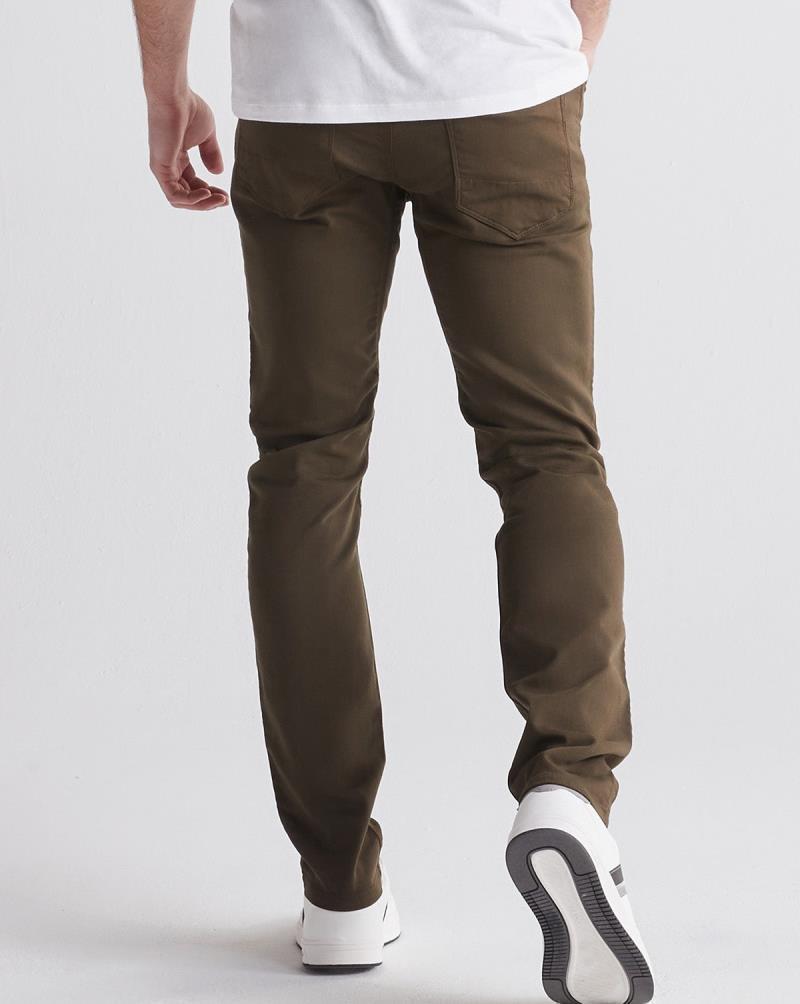 No Sweat Pants Slim, 34" Inseam - Mens - Army Green 3