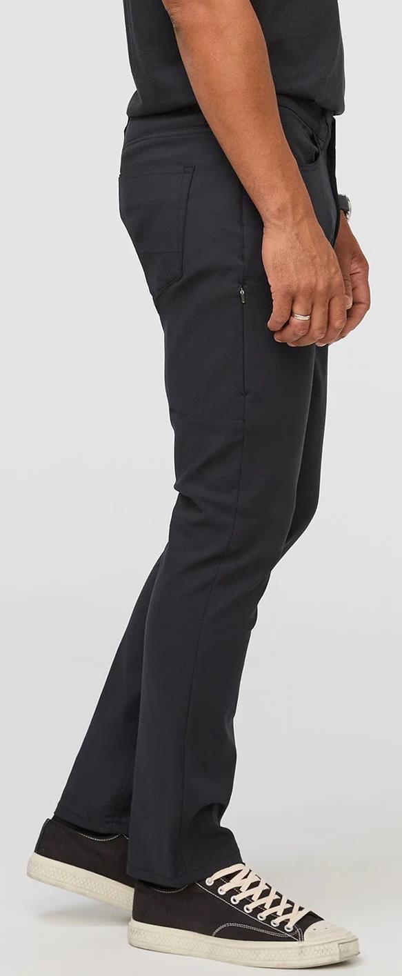 NuStretch Relaxed 5-Pocket, 32" Inseam - Mens - Black 2