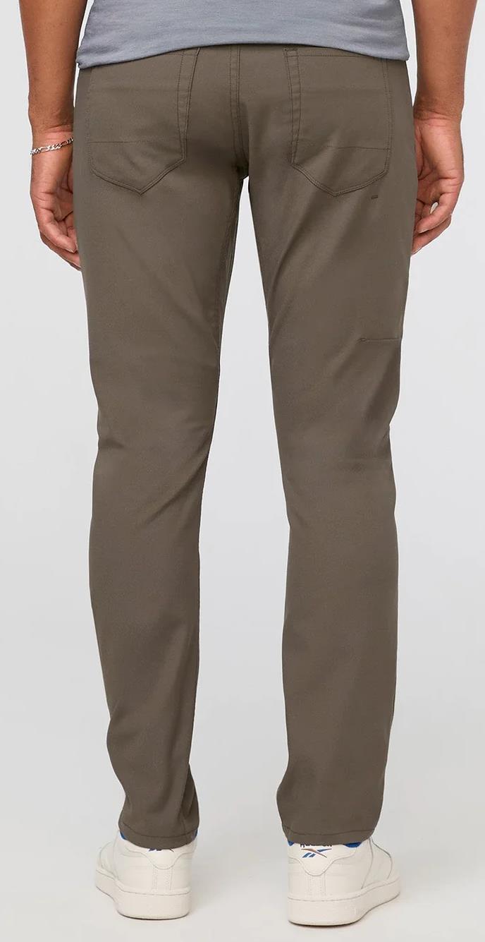 NuStretch Relaxed 5-Pocket, 32" Inseam - Mens - Thyme 3