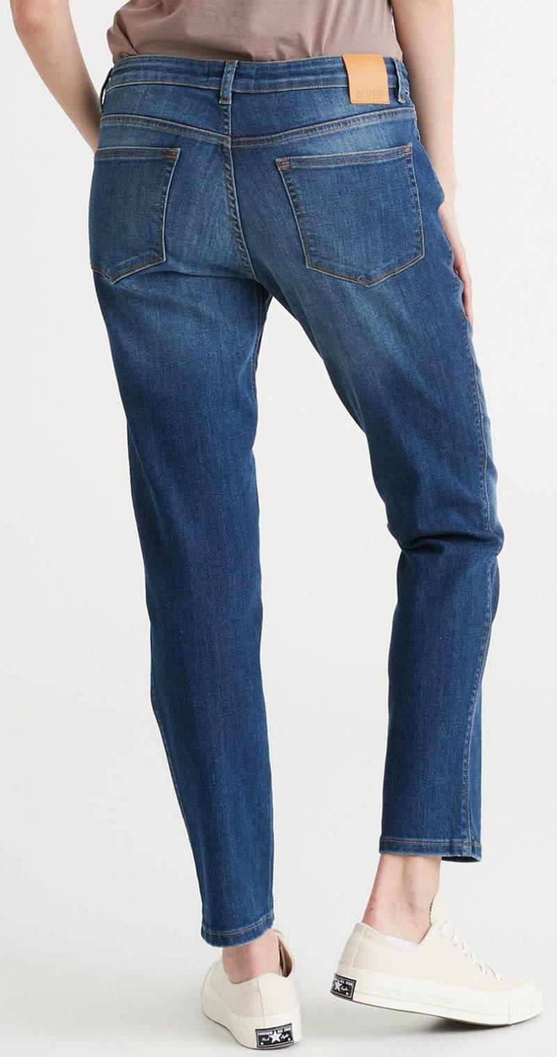 Performance Denim Girlfriend Jeans, 28" Inseam - Womens - Heritage Blue 3