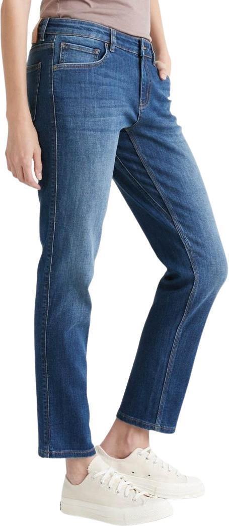 Performance Denim Girlfriend Jeans, 30" Inseam - Womens - Heritage Blue 2