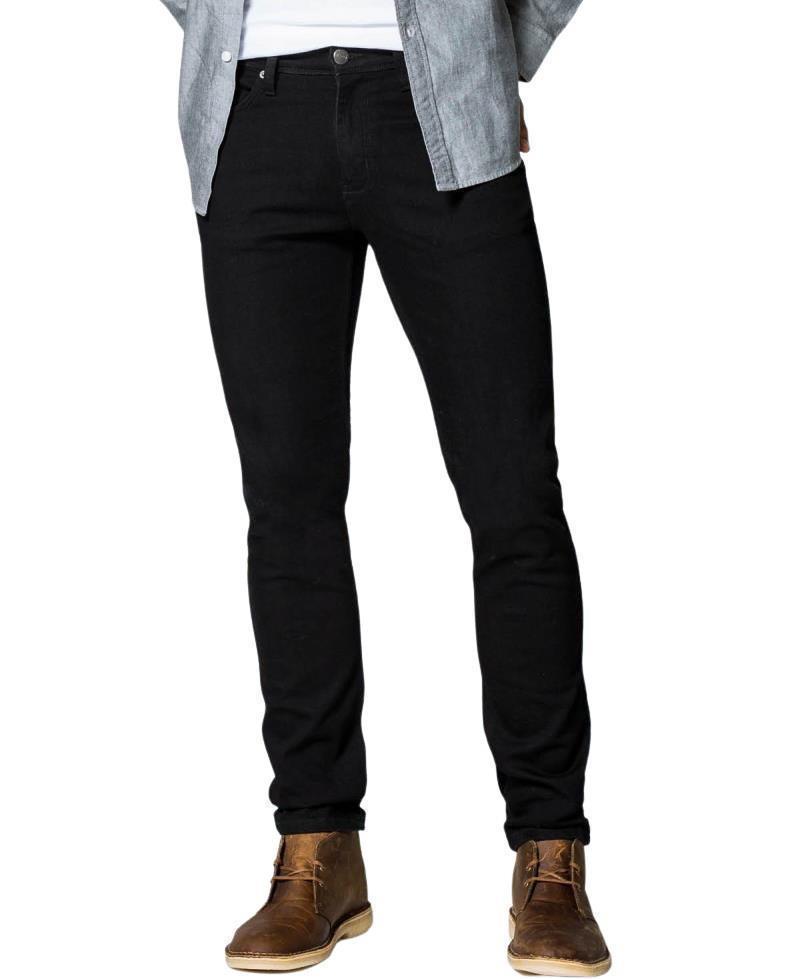 Performance Denim Slim Jeans, 32" Inseam - Rinse - Mens - Black 1