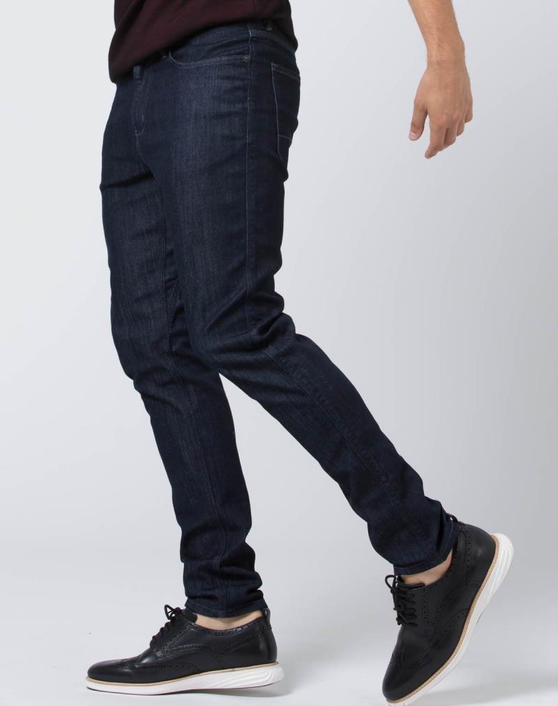 Performance Denim Slim Jeans, 32" Inseam - Rinse - Mens - Rinse 2