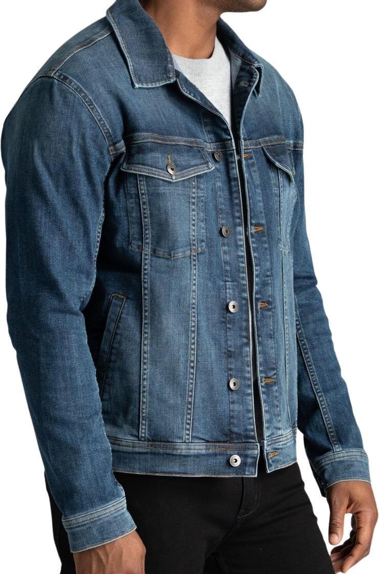 Stay Dry Performance Denim Jean Jacket - Mens - Galactic 1