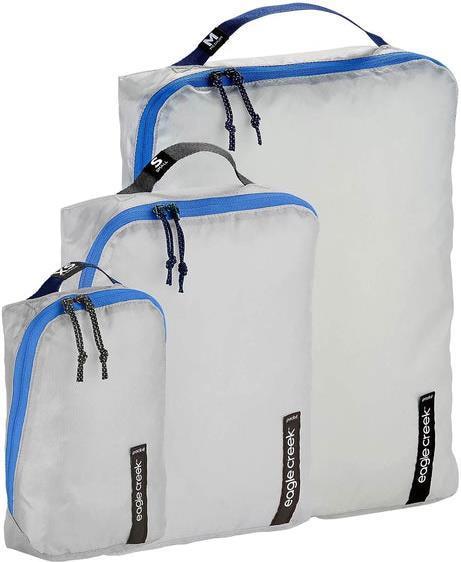 Pack-It Isolate Cube Set - XS/S/M - Az Blue / Grey 1