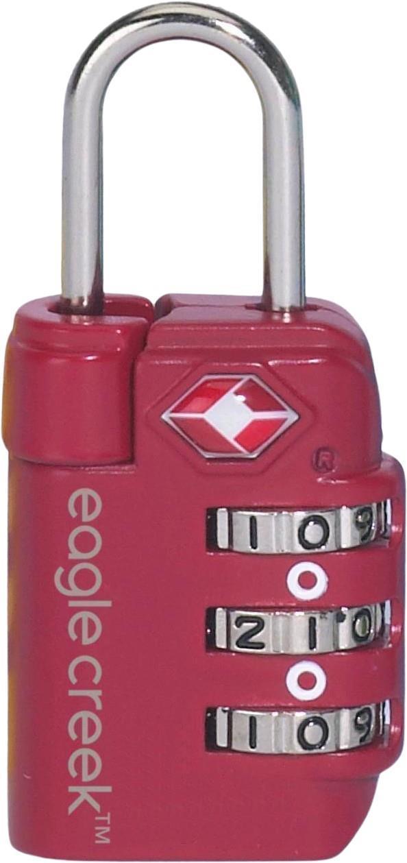 Travel Safe TSA Lock - Cherry Red 1