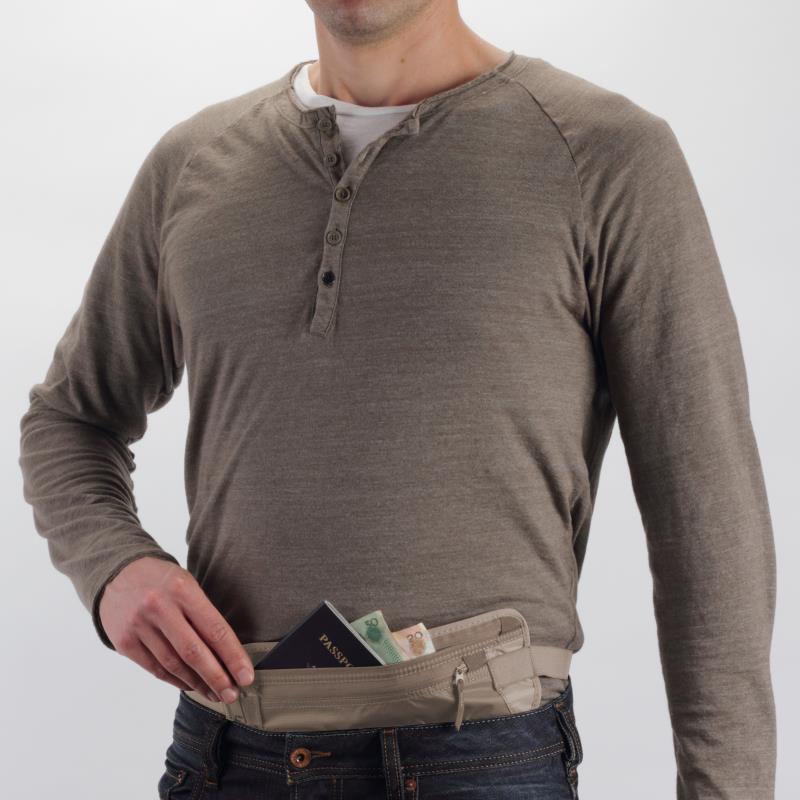 Undercover Money Belt Deluxe - Khaki 7