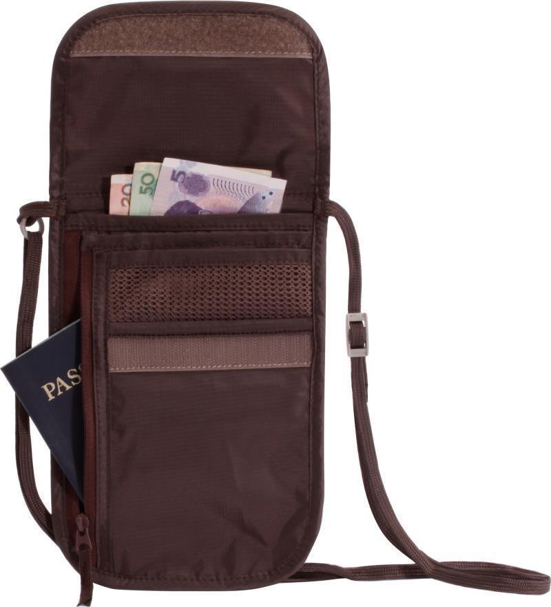 Undercover Neck Wallet Deluxe - Mocha 4