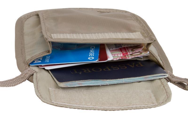 Undercover Neck Wallet - Khaki 9
