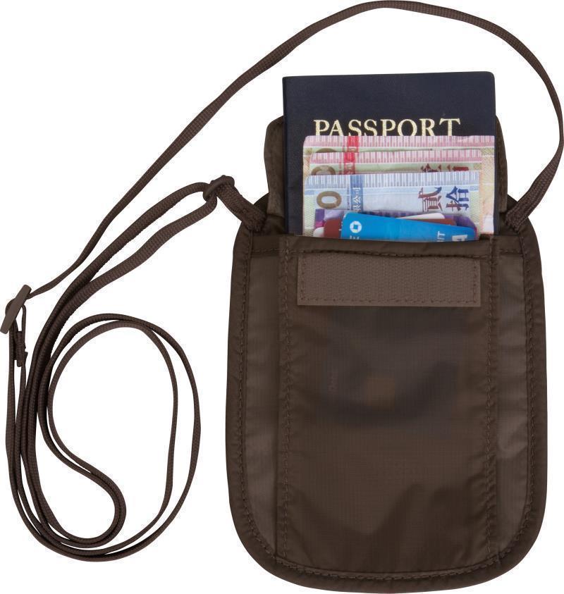 Undercover Neck Wallet - Mocha 3