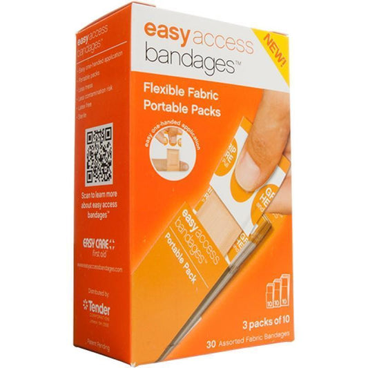 Easy Access Bandages Assorted Fabric 30ct - Not Applicable 1