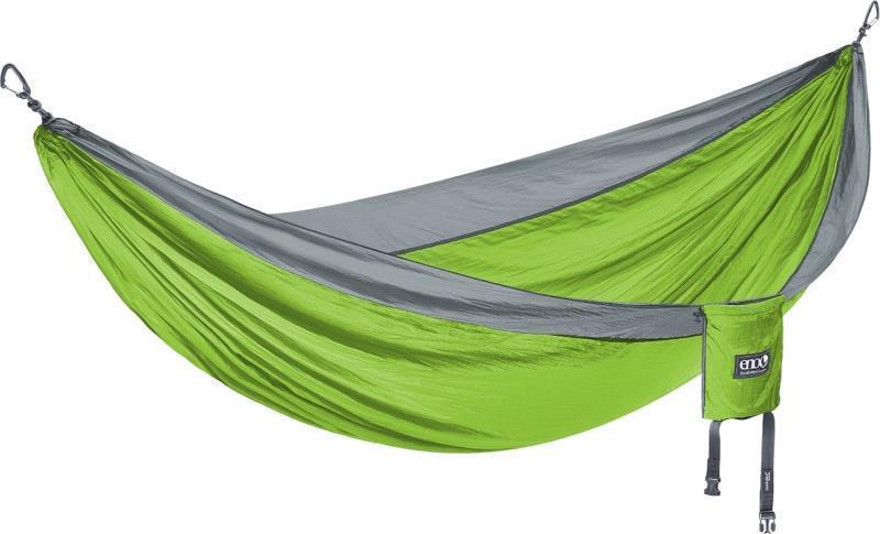 DoubleNest Hammock - Chartreuse / Grey 1