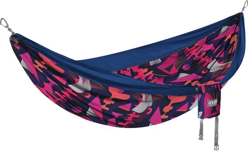 DoubleNest Hammock - Print - Synthwave / Sapphire 1