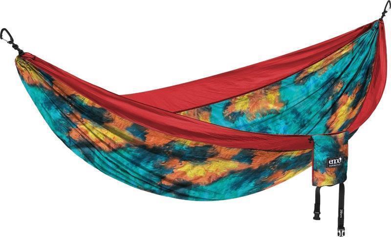 DoubleNest Hammock - Print - Tie Dye / Red 1