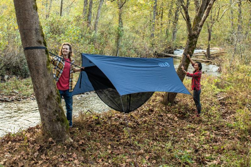 OneLink Hammock System - Navy / Olive 8