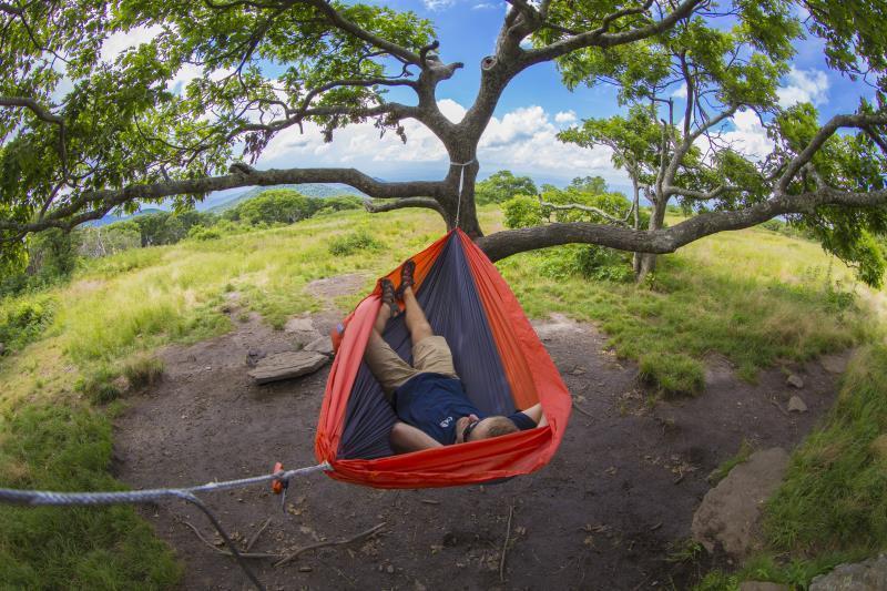 SuperSub Hammock - Charcoal / Orange 5