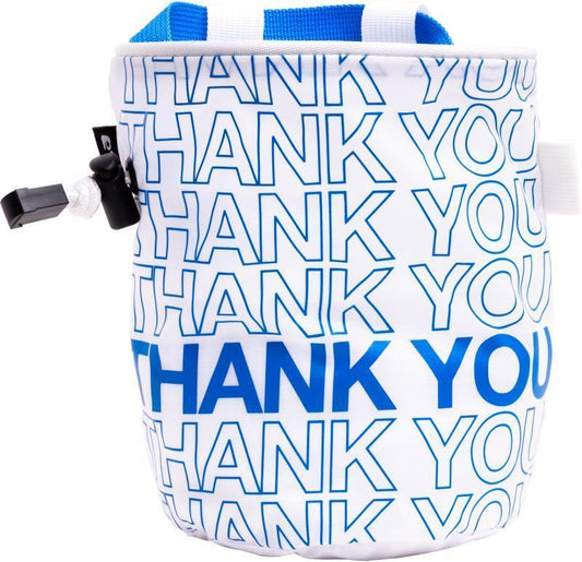 Bodega Chalk Bag - White / Blue 1