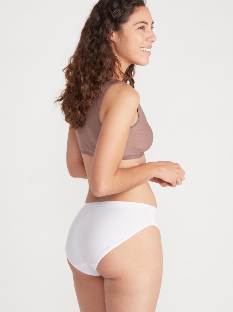 Give-N-Go Bikini Brief - Womens - White 4