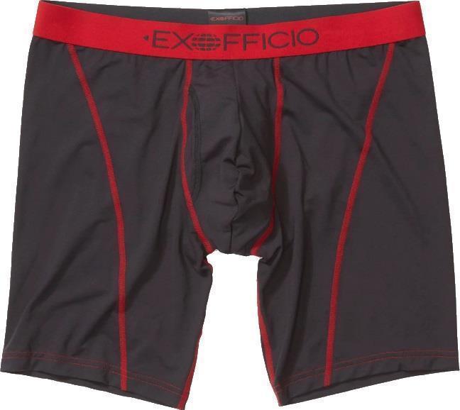 Give-N-Go Sport 2.0 Boxer Brief 9" - Mens - Black / Scarlet Sage 1