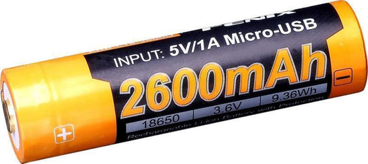 ARB-L18 18650 2600mAh Battery - USB Rechargable - Not Applicable 1