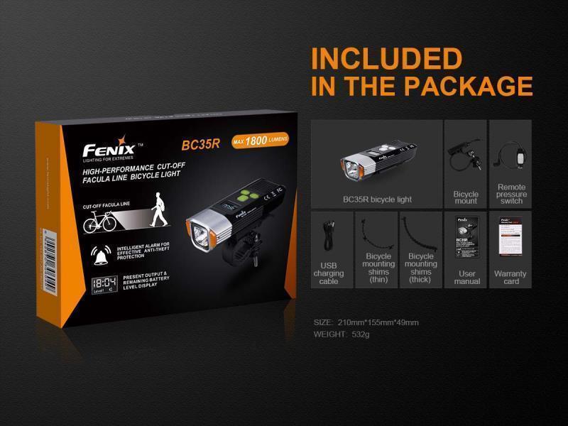 BC35R Bike Light - 1800-Lumens - Not Applicable 2