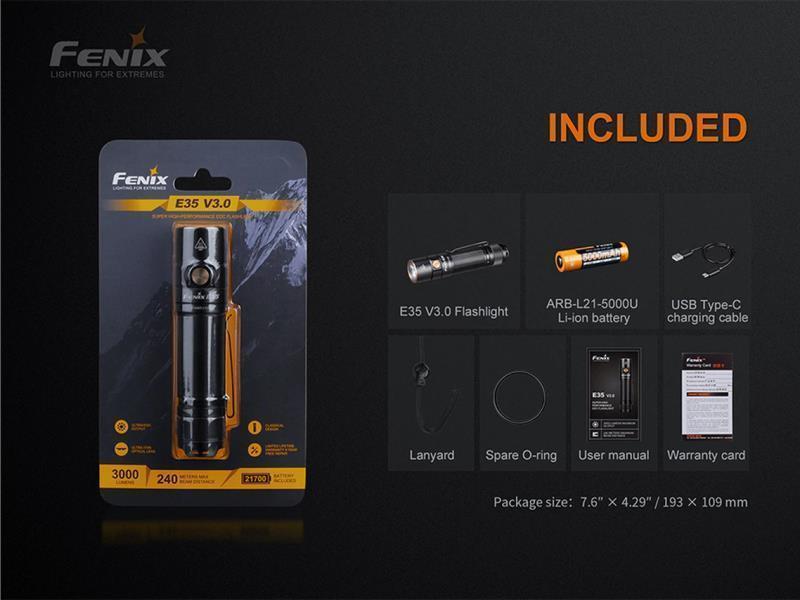 E35 V3.0 Flashlight - 3000-Lumens - Not Applicable 14