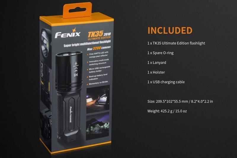 TK35 UE Flashlight - 3200-Lumens - Not Applicable 3