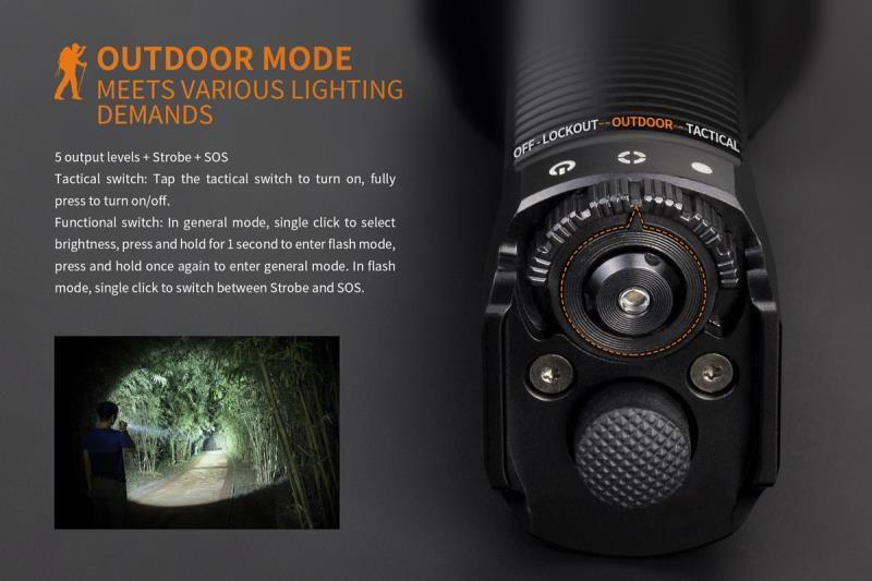 TK35 UE Flashlight - 3200-Lumens - Not Applicable 7
