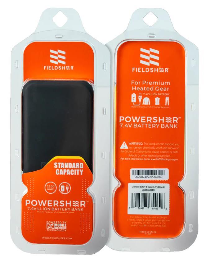 7.4V Powersheer Standard Battery & Cable - not applicable 1