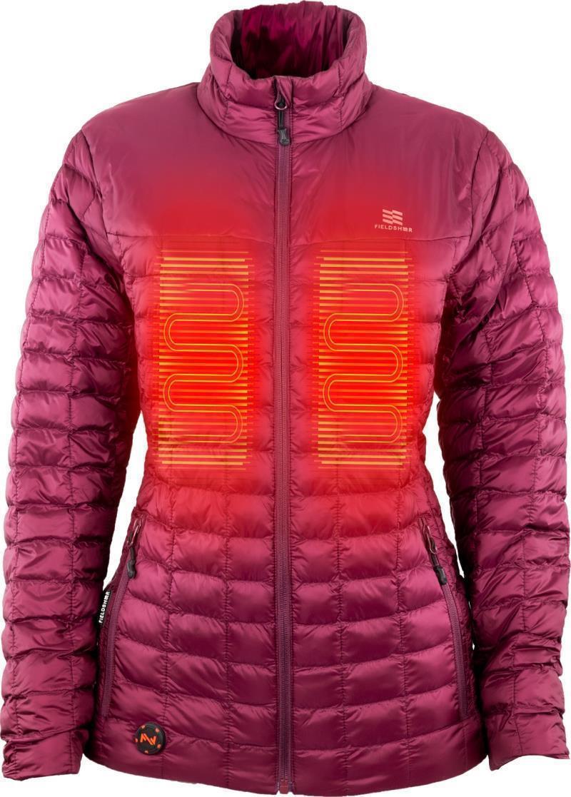 Backcountry Heated Jacket - Womens - Burgundy 2