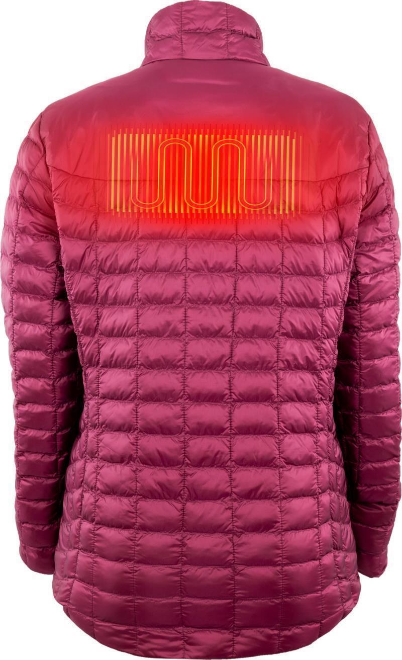 Backcountry Heated Jacket - Womens - Burgundy 4