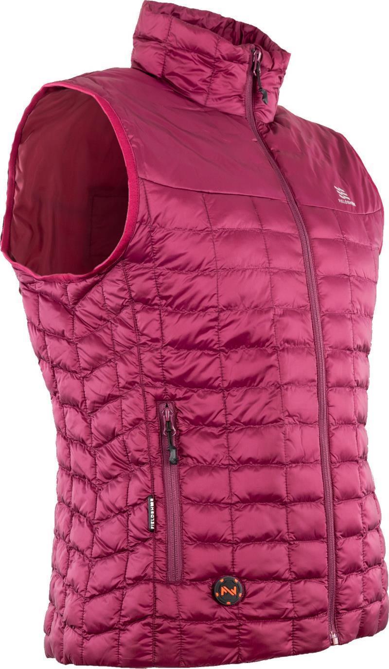 Backcountry Heated Vest - Womens - Burgundy 3