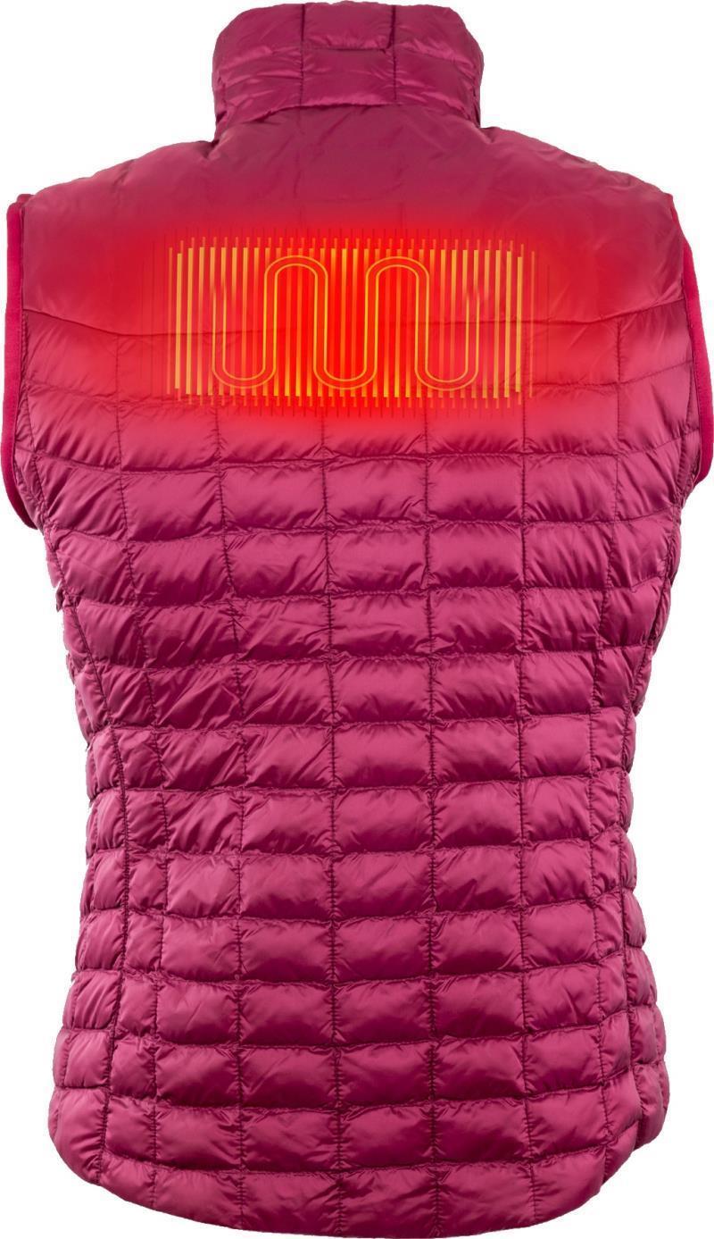 Backcountry Heated Vest - Womens - Burgundy 5