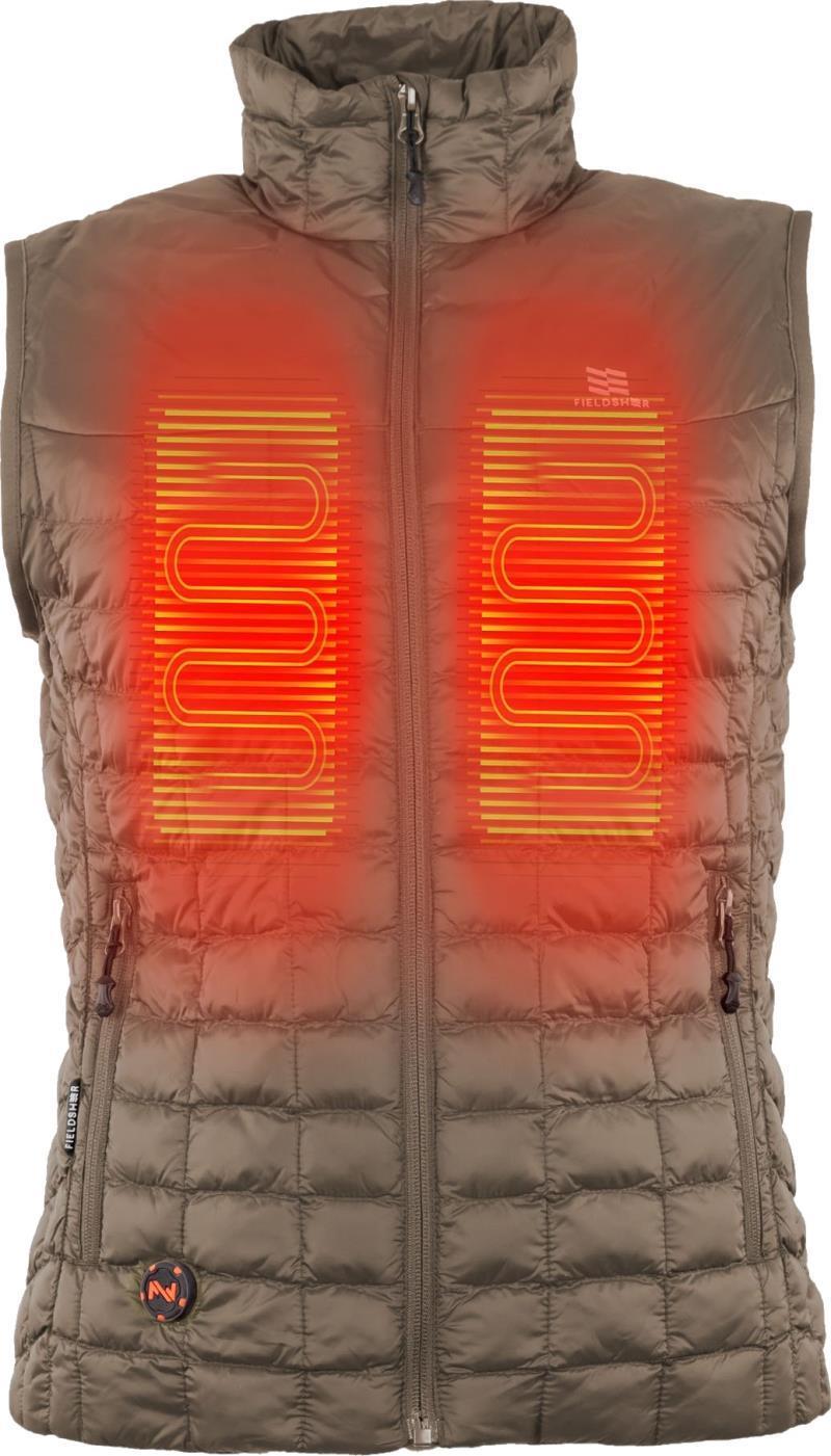 Backcountry Heated Vest - Womens - Morel 1