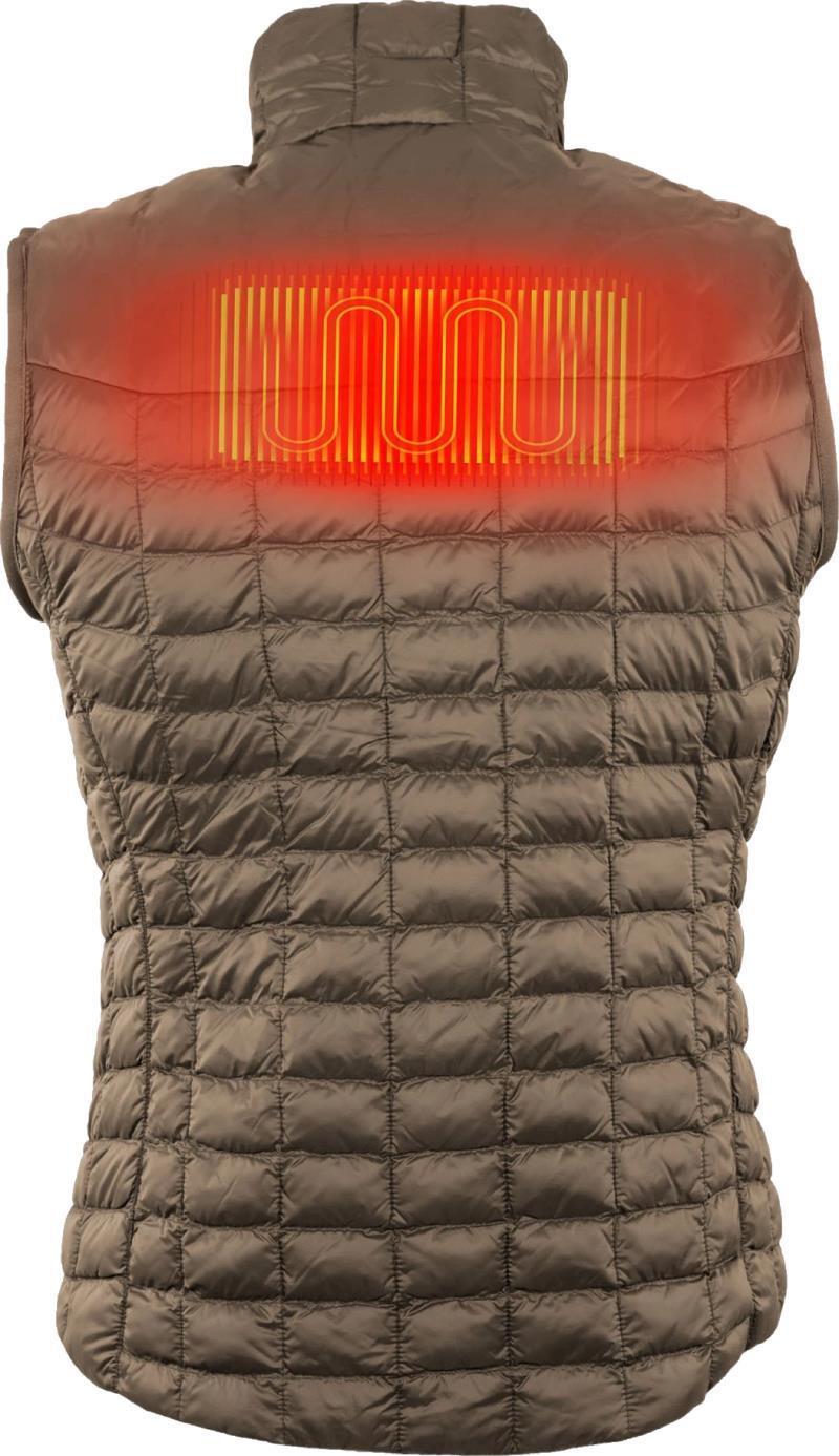 Backcountry Heated Vest - Womens - Morel 2