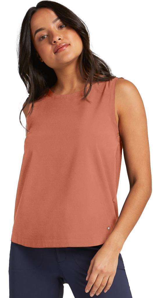 Etosha Sleeveless Top - Womens - Rosewood 1