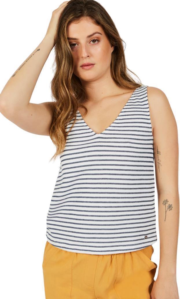 Hampton Tank - Womens - Sail Stripe 1