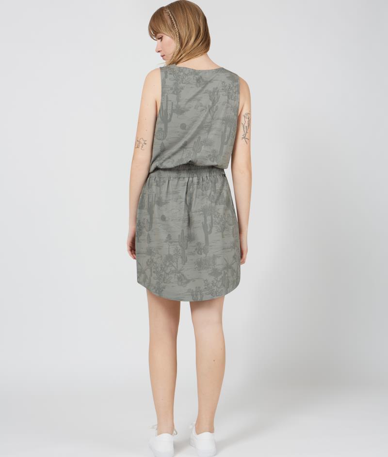 Kamala Dress - Desertland Moss 2