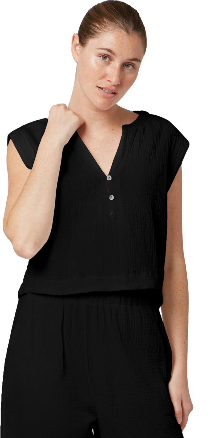 Kavos Top - Womens - Black 1