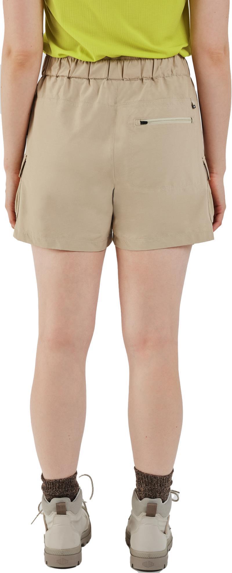 Nahoni Shorts w/ Belt - Womens - Stone 2