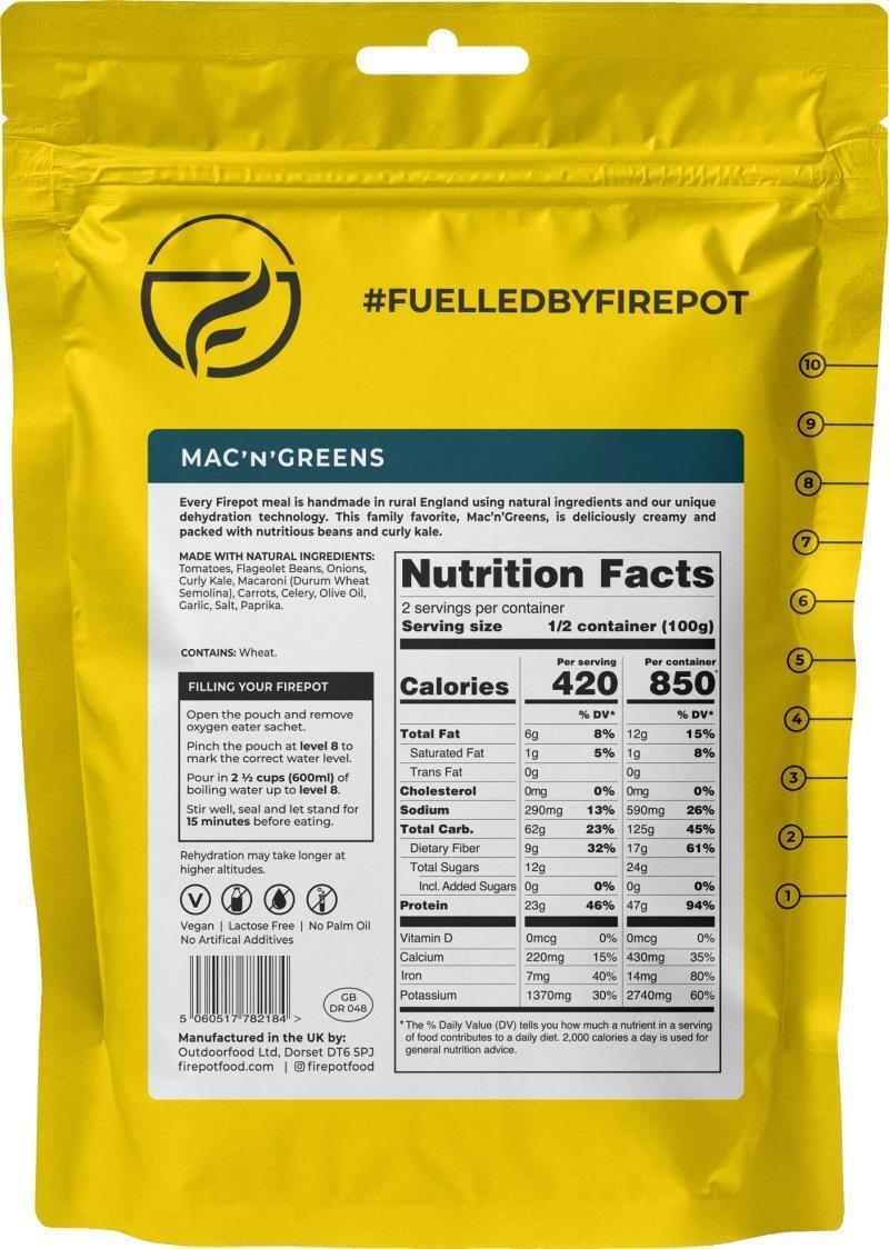 Mac N` Greens - 2 Serving - Not Applicable 2