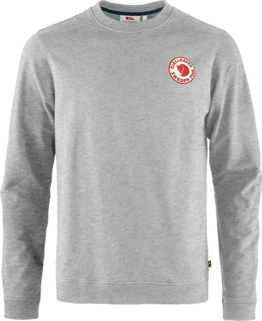 1960 Logo Badge Sweater - Mens - Grey / Melange 1